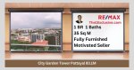 City Garden Tower Pattaya Condo for Sale - Baht 3.1M